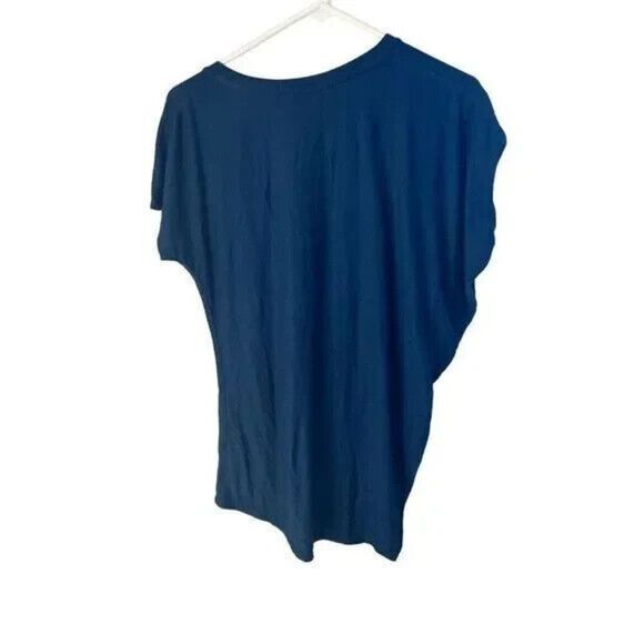 Athleta blue modal slanted‎ tshirt top size xs - Picture 3 of 6